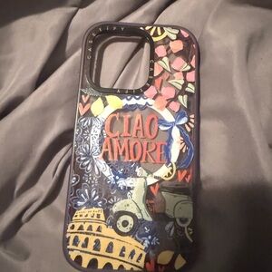 Casetify Ciao Amore iPhone 14 Pro Case Multicolor Protective Design